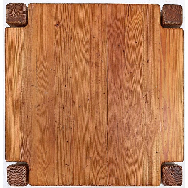 Mid-Century Modern Brutalist Hongisto Stool by Ilmari Tapiovaara for Laukaan Puu, 1963 For Sale - Image 6 of 12