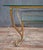 Coffee Table in Brass and Engraved Glass in the style of Mjansen, 1970s For Sale - Image 4 of 6