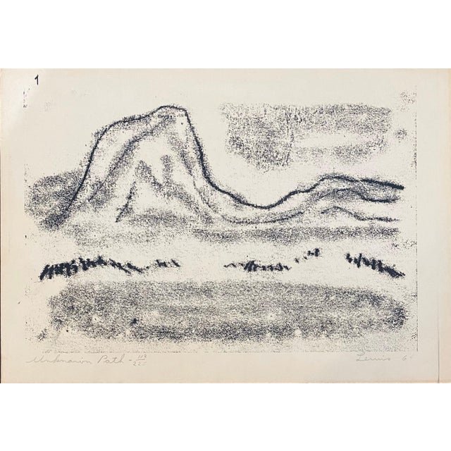 Stanley Lewis, "Unknown Path" from Wanderers Illustrations, 1964 For Sale