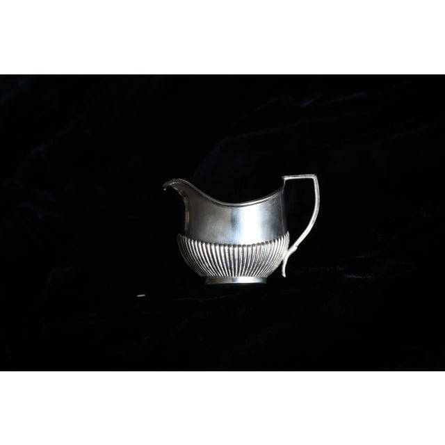 1900 - 1909 1903 Antique Williams Birmingham Sterling Silver Creamer Hallmarked 925 For Sale - Image 5 of 8