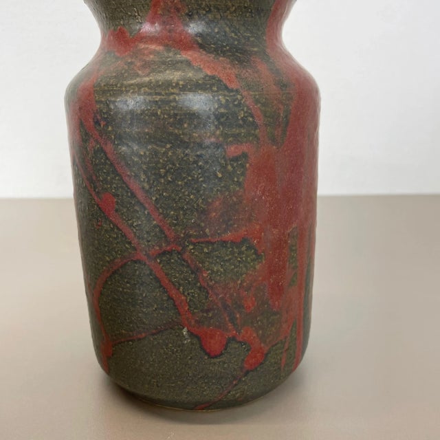 Ceramic Studio Pottery Vases from Elmar & Elke Kubicek, Germany, 1970s, Set of 3 For Sale - Image 12 of 18