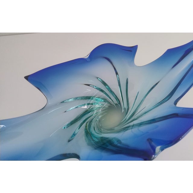 Mid-Century Murano Glass Bowl, Italy, 1960s For Sale - Image 12 of 13