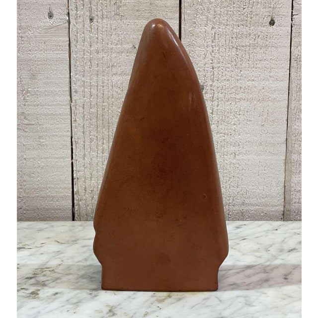 Terracotta virgin and child - our lady of the savior - signed rey - loire - first part of the 20th century - h=26cm w=13cm...