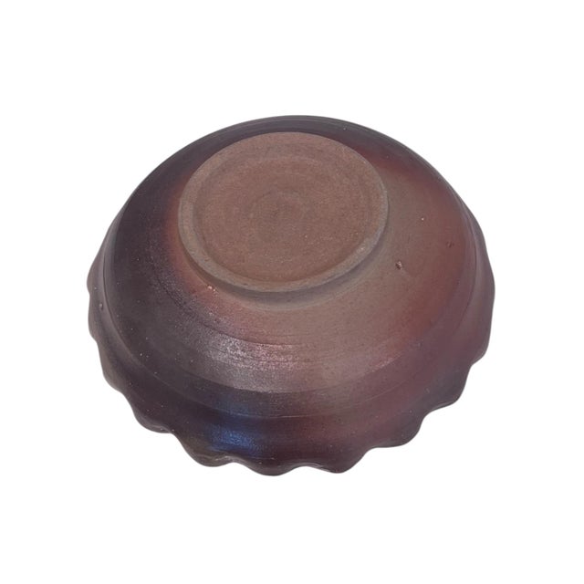 Elevate your space with this exceptional vintage handcrafted studio pottery decorative centerpiece bowl. Dating from the...