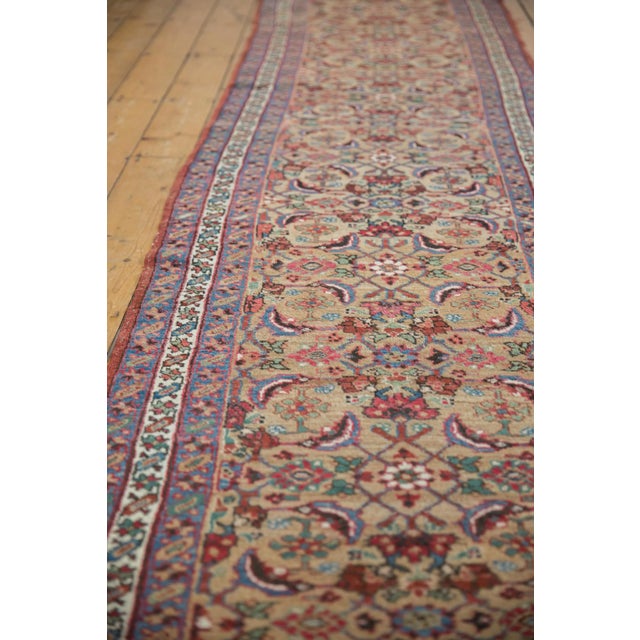 Antique Bijar Rug Runner - 3' X 14'6" For Sale - Image 10 of 13
