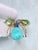 Attributed Schreiner Mid Century Insect Brooch Reverse Set Rhinestones Fly Bug For Sale - Image 10 of 14