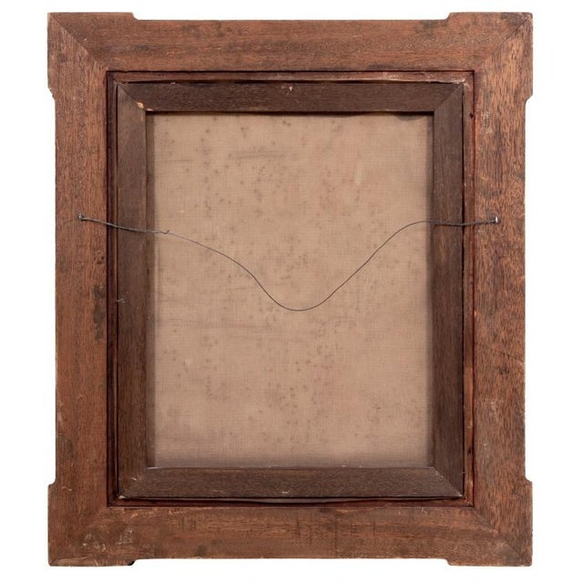 Mid 20th Century After Antonio Pisanello, Sigismund of Luxembourg, Oil on Canvas For Sale - Image 5 of 5