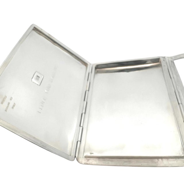 Authentic Tiffany & Co Estate Very Rare Ladies Compact Mirror Sterling Silver 86 Grams TIF753 The Rare Authentic Tiffany &...