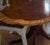 Baker Furniture Company Vintage Baker Charleston Collection Dining Table Mahogany and Satinwood W Double Rounded Corners For Sale - Image 4 of 9