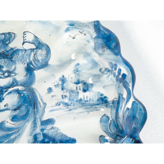 Hand Painted Ceramic Plate from Mazzotti Albisola For Sale - Image 13 of 18