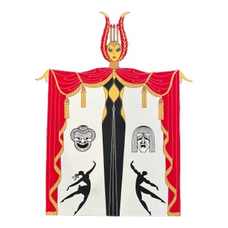 Broadway's in Fashion, Art Deco Limited Edition Print For Sale