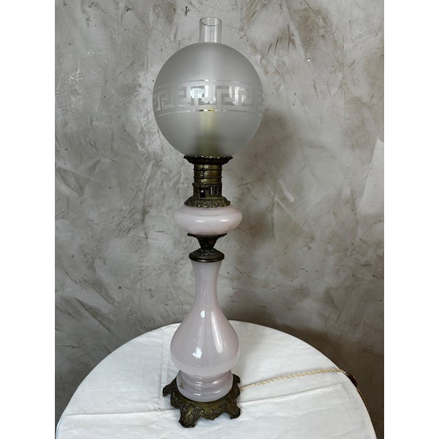 Antique Oil Lamp, 1890s For Sale - Image 10 of 14