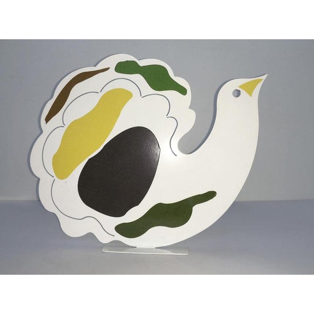 White Painted Metal Sculpture by Riccardo Dalisi, Italy, 1980s For Sale - Image 3 of 18