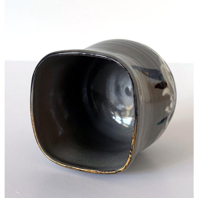 Japanese Ceramic Teacup by Makuzu Kozan Meiji Period For Sale - Image 11 of 14