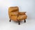 Vintage leather Armchair design by E. Cobianchi for INSA in 1970s. Original upholstery in very good condition. Seat height...