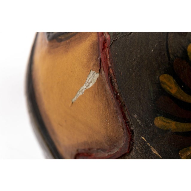 Vintage Painted Carousel Horse on Metal Support Stand For Sale - Image 9 of 13