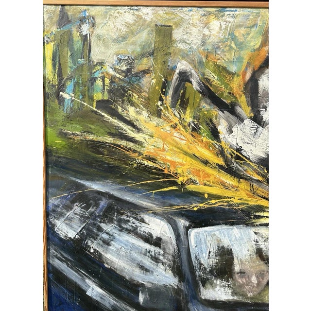 Animal Composition, Oil Painting on Canvas For Sale - Image 10 of 13