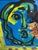 Peter Keil 1970s Peter Keil Mixed Media Abstract Colorful Painting For Sale - Image 4 of 10