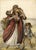 An original c.1785 watercolour painting, Circle of Robert Dighton, Peasant Mother & Children.This charming and spirited...