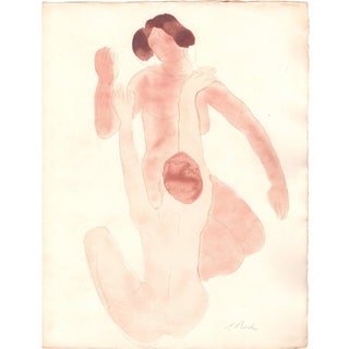 Rodin, Une splendide créature\., Nude, Original Lithograph, 1902 For Sale