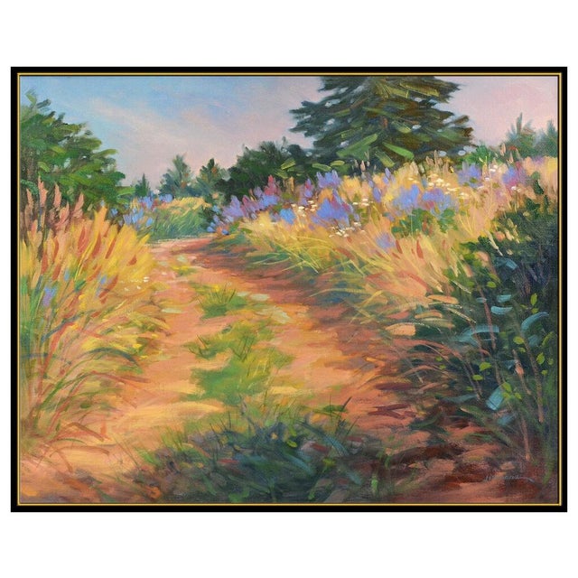 Contemporary Late 20th Century Amidst The Prairie, Katherine M. Simmons For Sale - Image 3 of 5