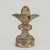 Lofty 19th century Fleur de Lis long a symbol of French royalty, hand carved in stone, having a classical base, as a...