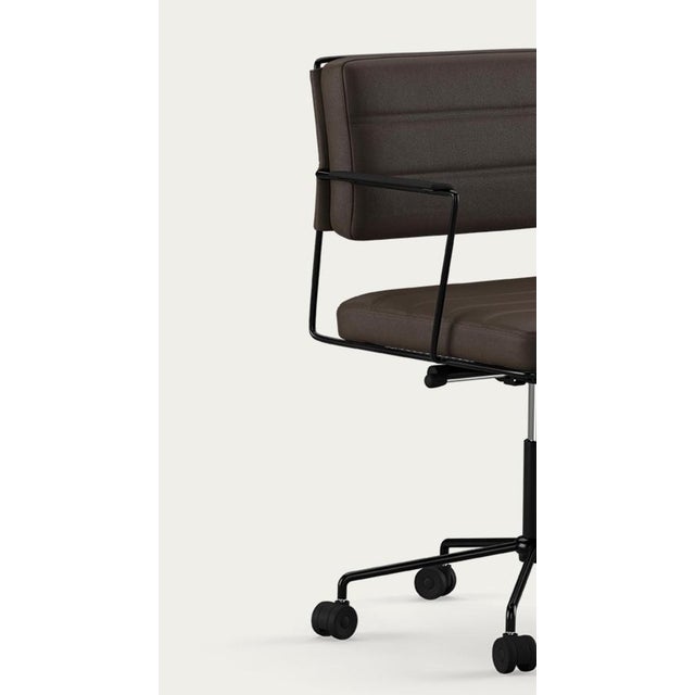 Black Time Chair in Black by Henrik Tengler For Sale - Image 8 of 13