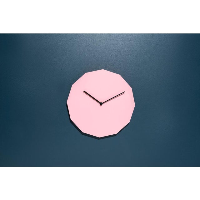 Metal Twelve Clock by NEO/CRAFT For Sale - Image 7 of 10