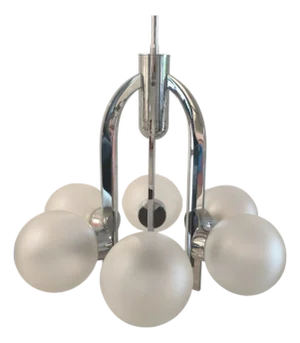 Vintage Space Age Pendant Light, 1960s