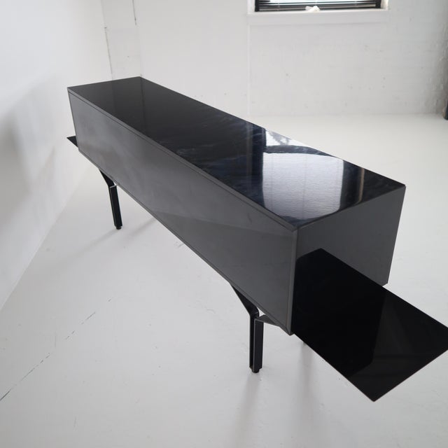 1970s Gianfranco Frattini Attributed Credenza For Sale - Image 5 of 12