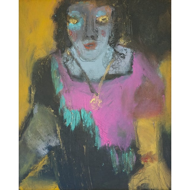 Dance? Virginia Cohn Parkum, c. 1989 In Dance?, Virginia Cohn Parkum presents a frontal figure whose presence oscillates...