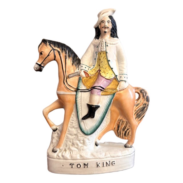 Antique Victorian Staffordshire Figure, 1880 For Sale