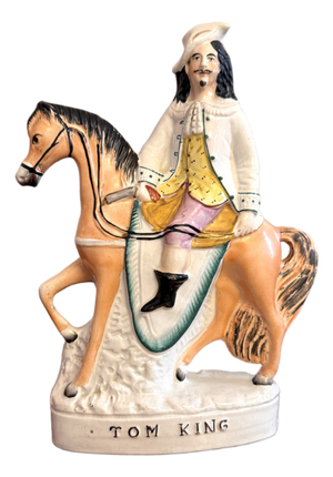 Antique Victorian Staffordshire Figure, 1880