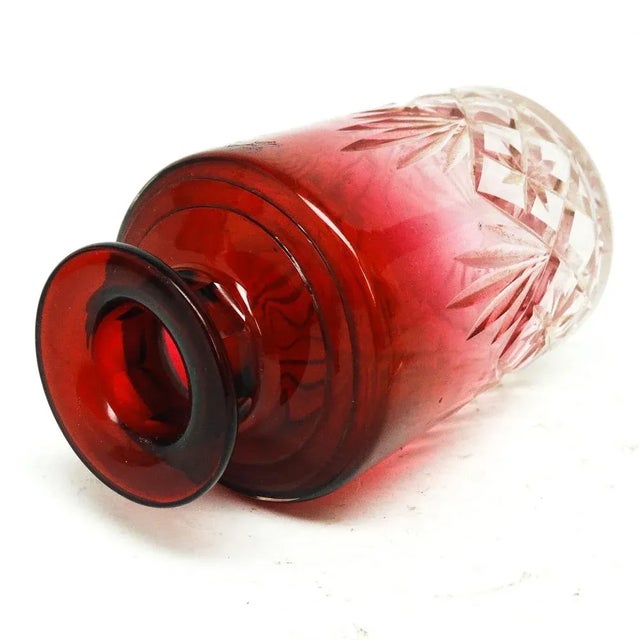 Green Art Nouveau Carafe, France, 1900s For Sale - Image 8 of 11