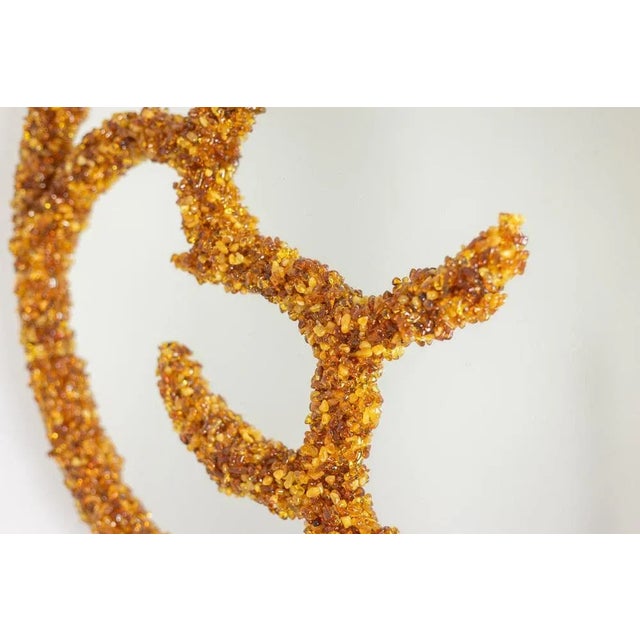 Circular Mirror in Semi-Precious Stones For Sale - Image 6 of 10