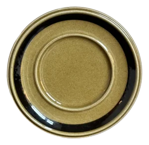 Mid-20th Century Arabia of Finland ‘Kosmos’ Stoneware Saucers