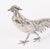 Antique German 830 Silver Pheasants, 19th Century, Set of 2 For Sale - Image 12 of 18