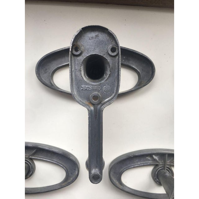 Mid-Century Modern Vintage Aluminum Racks, Set of 4 For Sale - Image 3 of 10