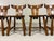 Brutalist Oak Dining Chairs, 1970s, Set of 4 For Sale - Image 6 of 16