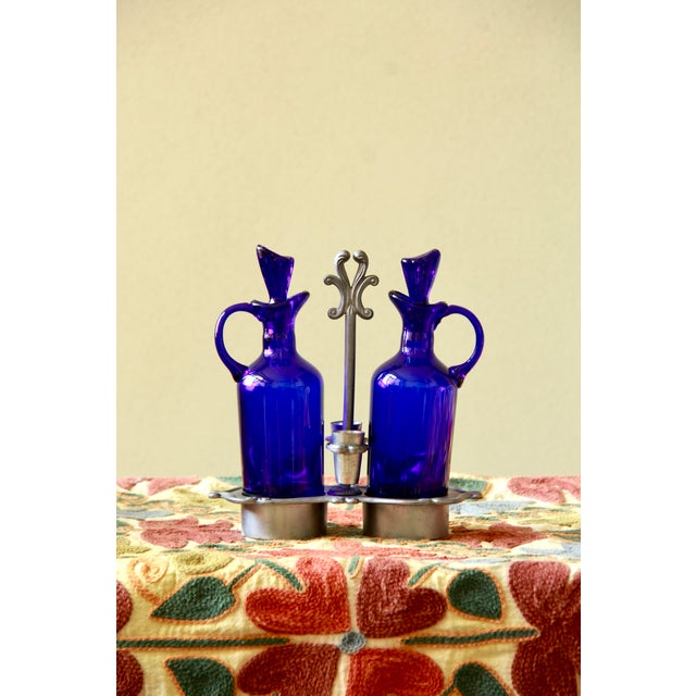 Mid-Century Condiment Set from Cobalto, Italy, 1950s, Set of 2 For Sale - Image 11 of 11