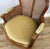 Vintage French Cane Upholstered Accent Carved Chair For Sale - Image 12 of 15