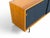 Mid-Century Modern 1950s Early Florence Knoll Model 116 Maple Credenza - Black Grasscloth Sliding Doors For Sale - Image 3 of 11