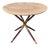 Mid-Century Modern Brass Wood Coffee Table by Cesare Lacca, Italy, 1950s For Sale