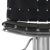 Modern Audrey Gas Lift Swivel Barstool in Black For Sale - Image 3 of 5