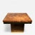 1970s Modern Burlwood Pattern Formica With Brass Trim Tables - A Pair For Sale In Philadelphia - Image 6 of 7