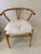 Mid-Century Modern Sheep Fur Wishbone Chair - Pair For Sale - Image 3 of 6