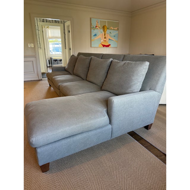 Lee Industries Three Piece Sectional by Lee For Sale - Image 4 of 6