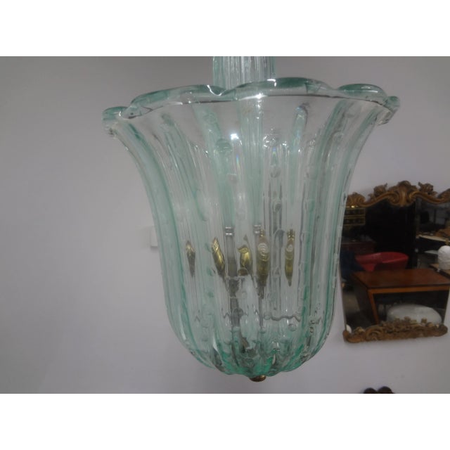 1970s 1970s Vintage Murano Glass Lantern by Barovier & Toso For Sale - Image 5 of 11