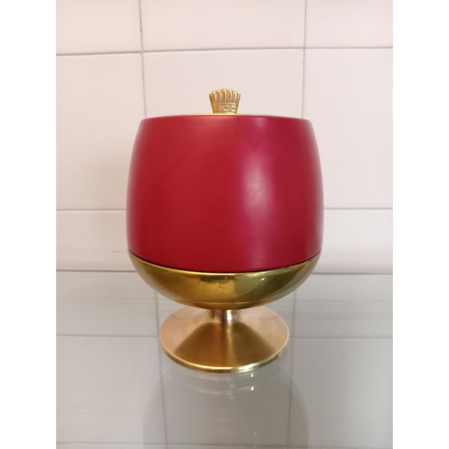 Ice Bucket by Aldo Tura for Napoleon, 1960s For Sale - Image 6 of 7