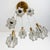 Cascading Glass and Brass Pendant fro Peill Putzler, 1970s For Sale - Image 14 of 18